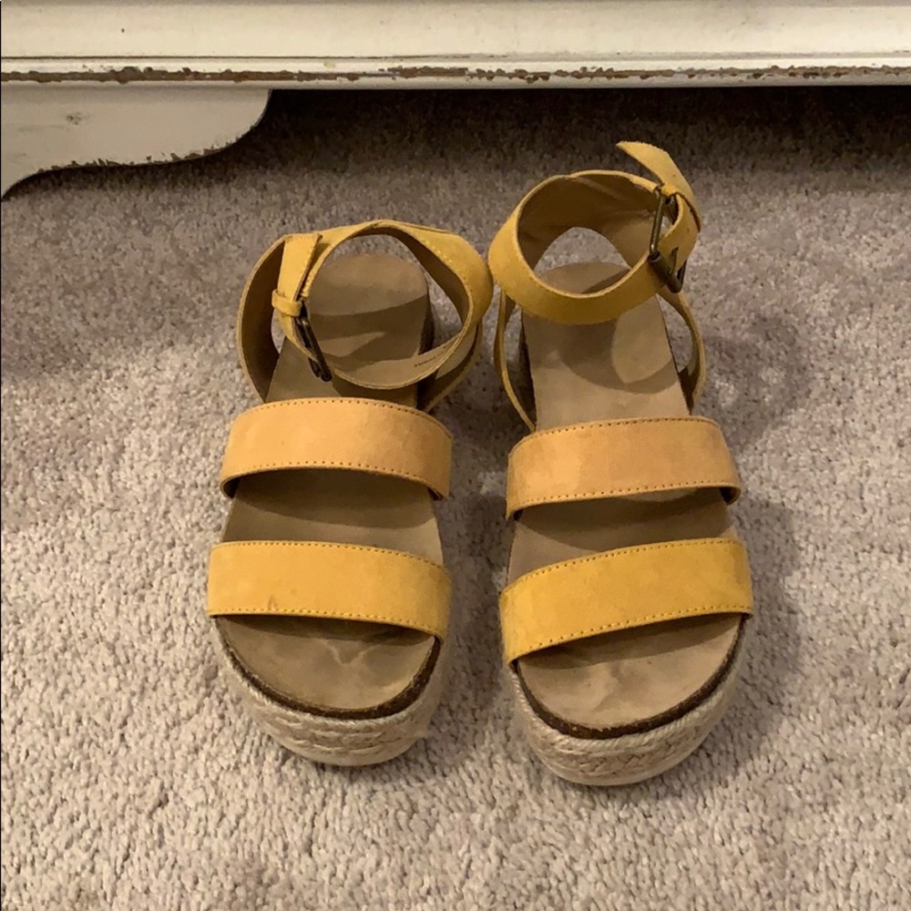 Yellow Espadrilles